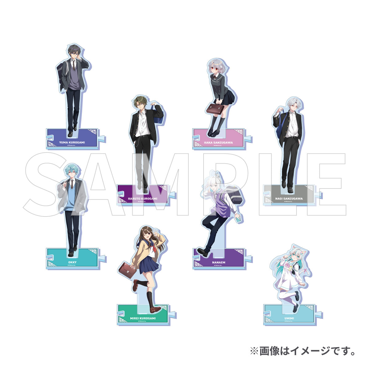 俺クロ×京急コラボグッズ アクリルスタンド