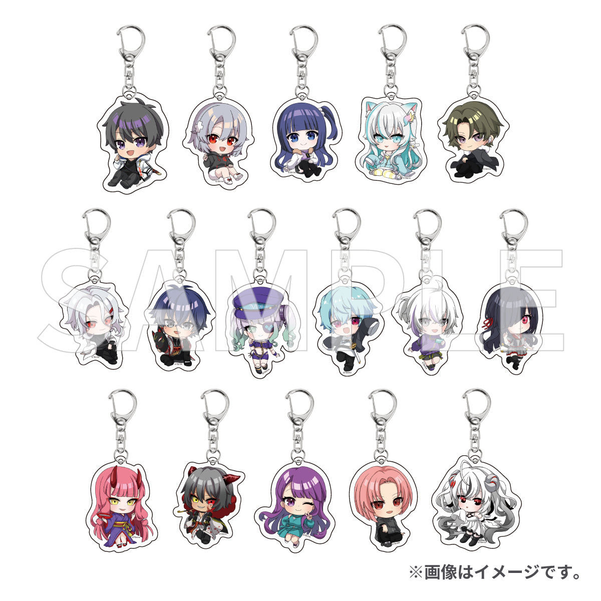 俺クロ5周年記念グッズ アクリルキーホルダー