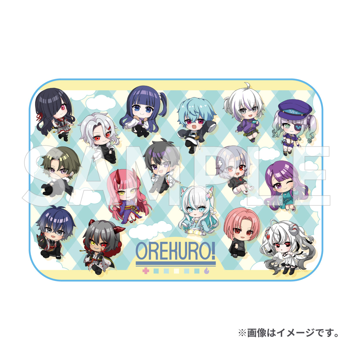 俺クロ5周年記念グッズ ブランケット