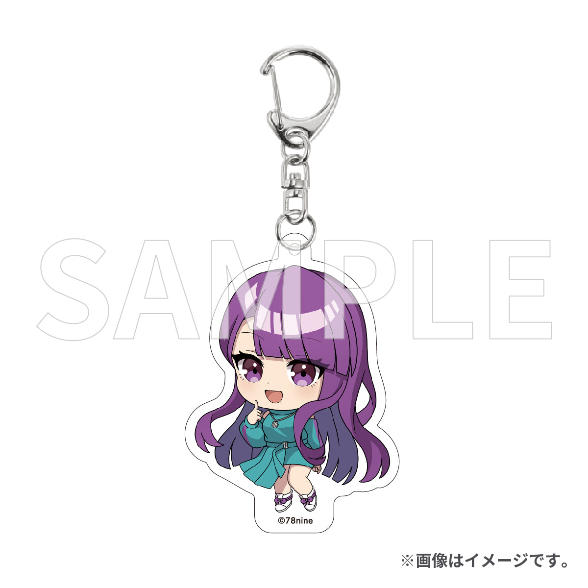 ミニキャラアクリルキーホルダー