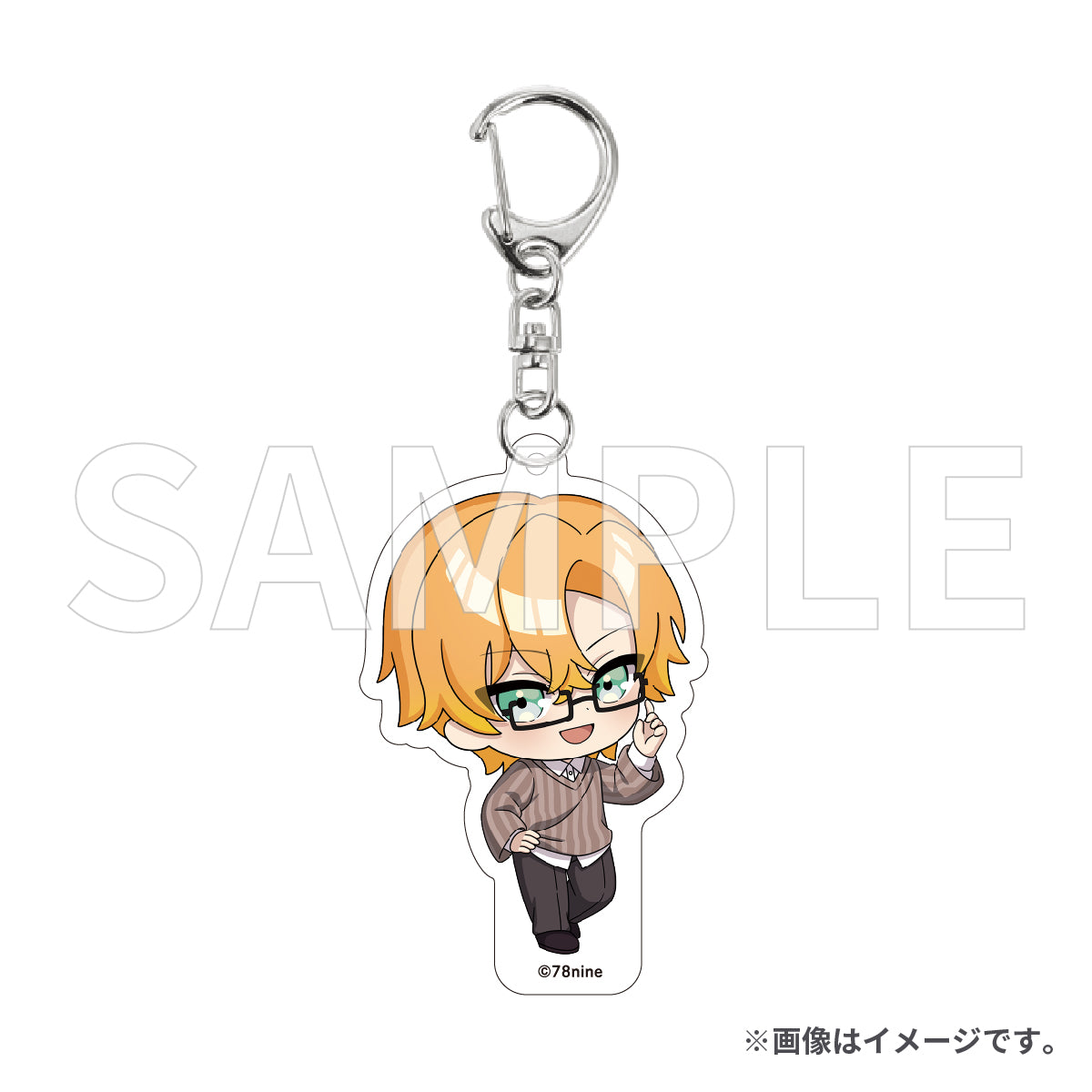 ミニキャラアクリルキーホルダー