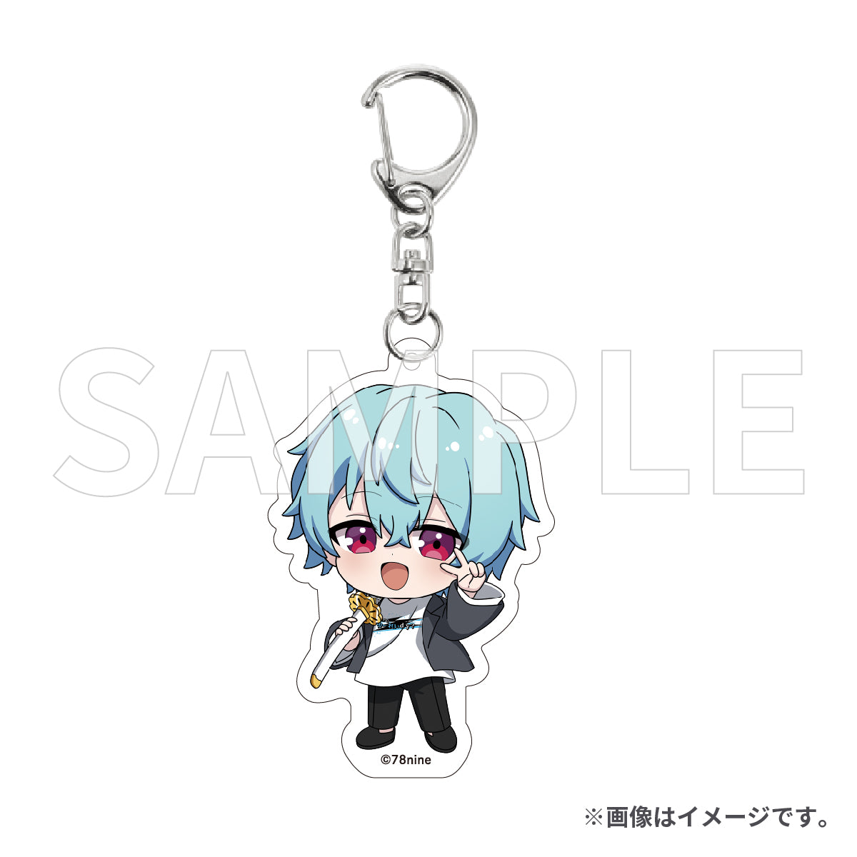 ミニキャラアクリルキーホルダー