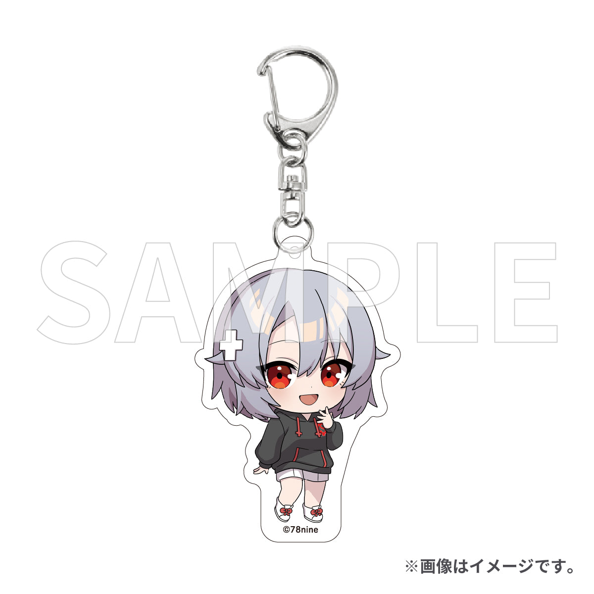 ミニキャラアクリルキーホルダー