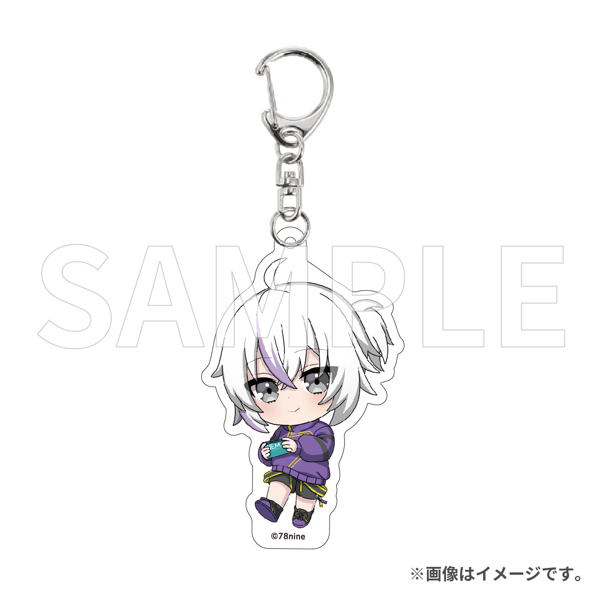 ミニキャラアクリルキーホルダー