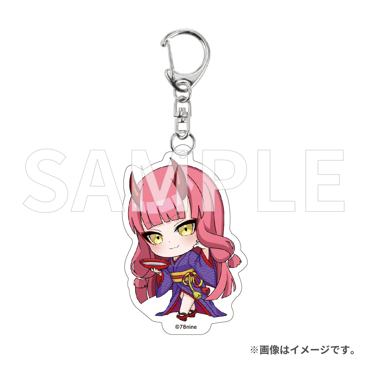 ミニキャラアクリルキーホルダー