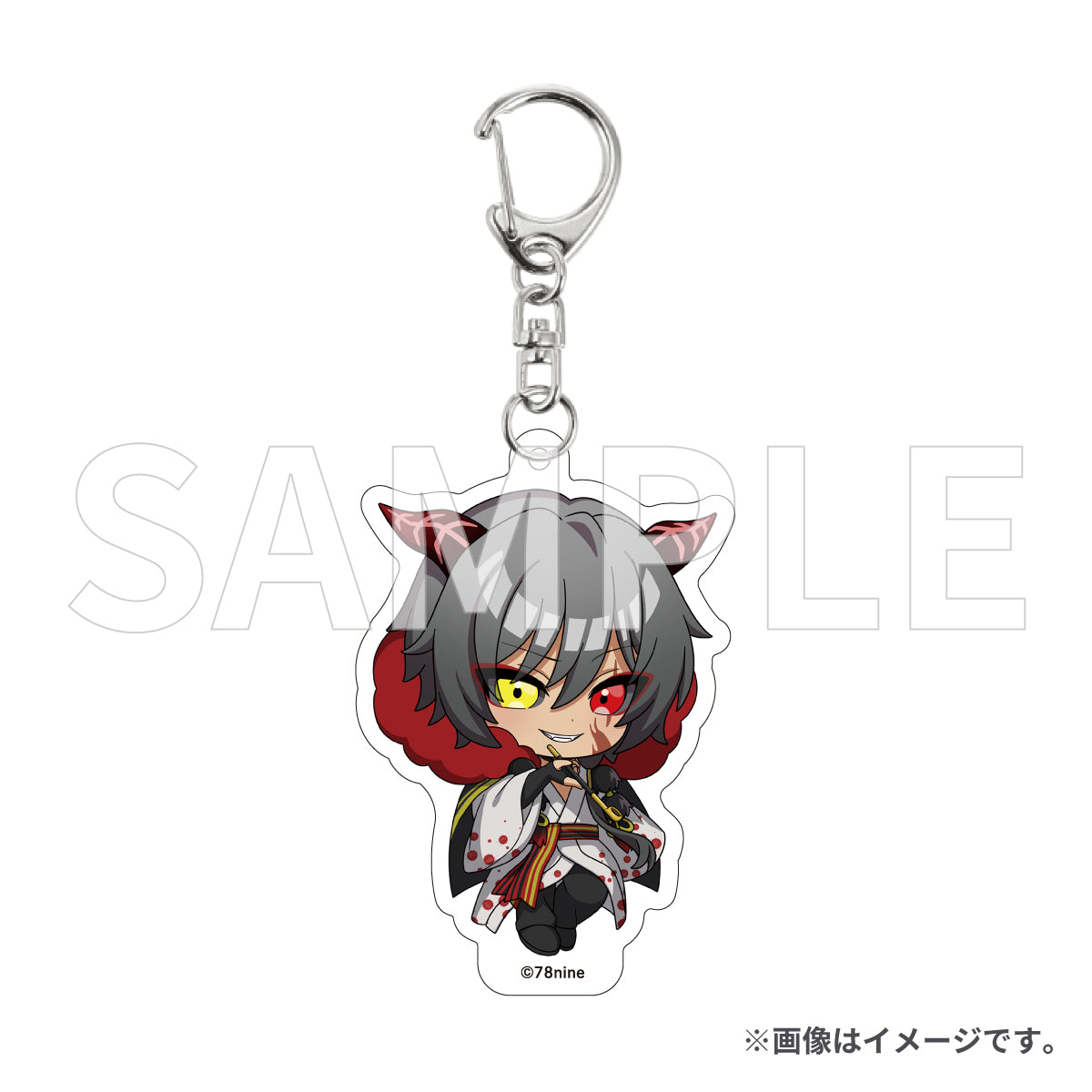 ミニキャラアクリルキーホルダー