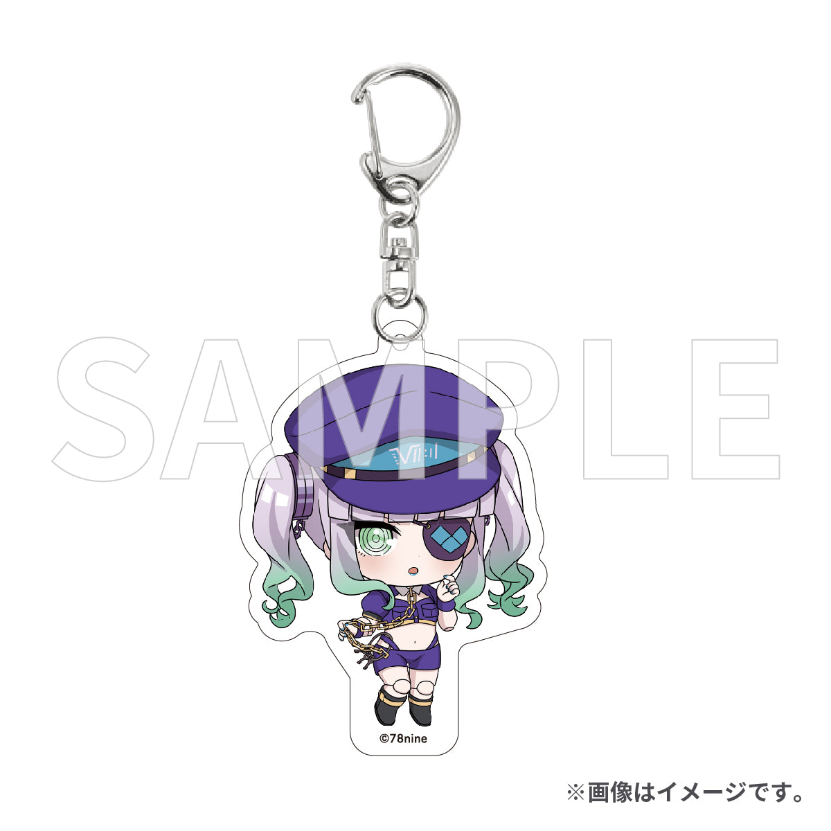 ミニキャラアクリルキーホルダー