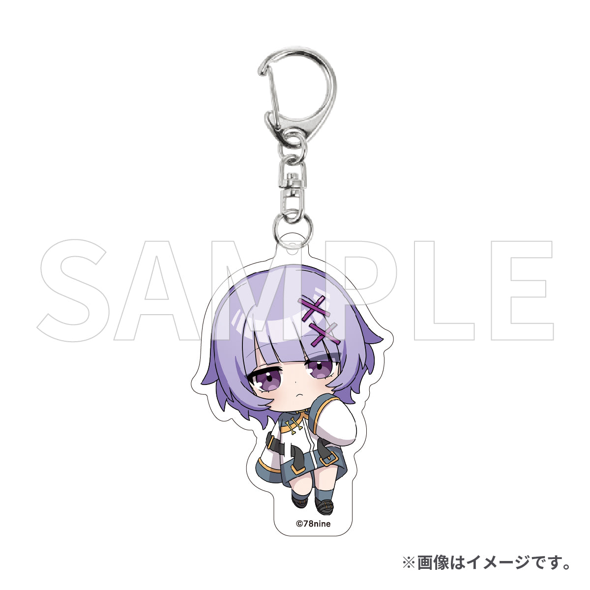 ミニキャラアクリルキーホルダー