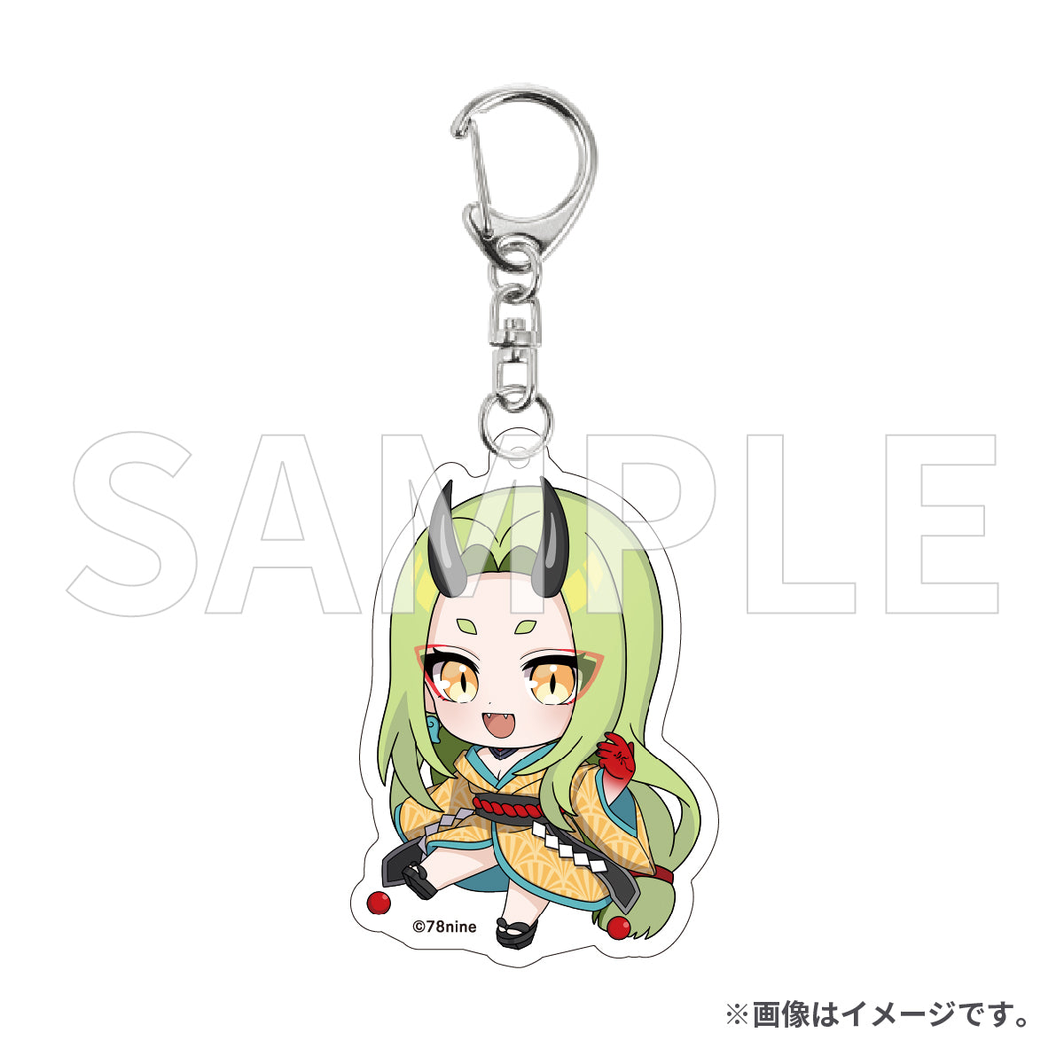 ミニキャラアクリルキーホルダー