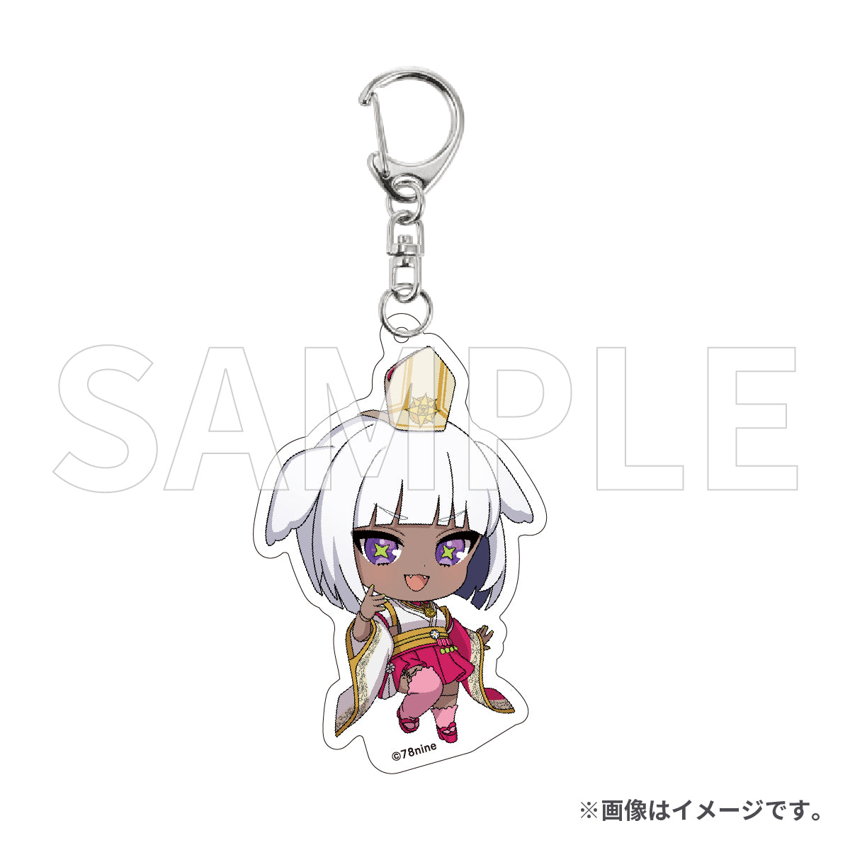 ミニキャラアクリルキーホルダー