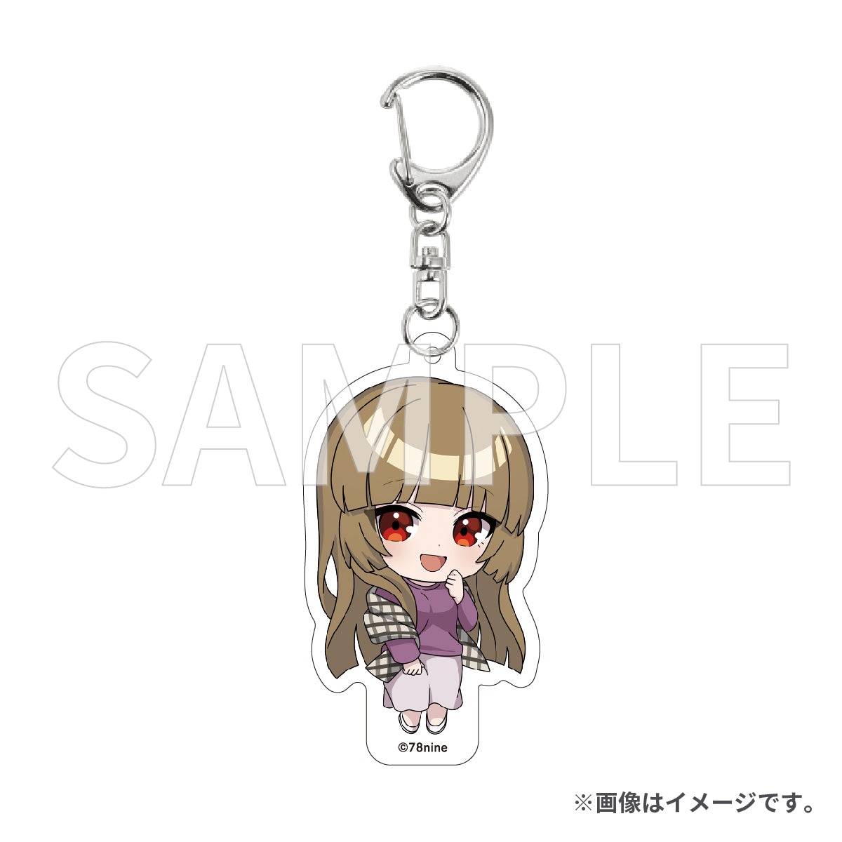ミニキャラアクリルキーホルダー