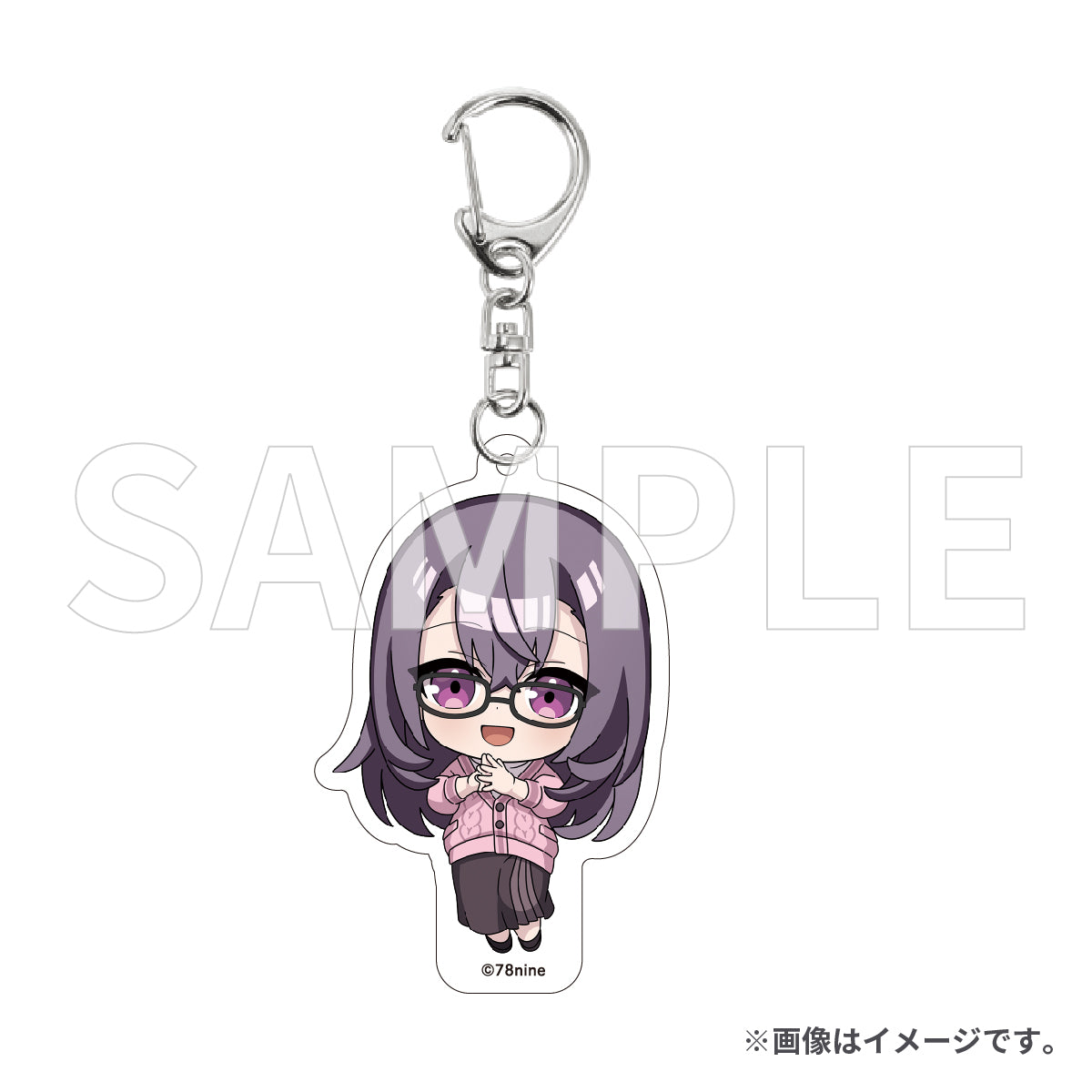 ミニキャラアクリルキーホルダー