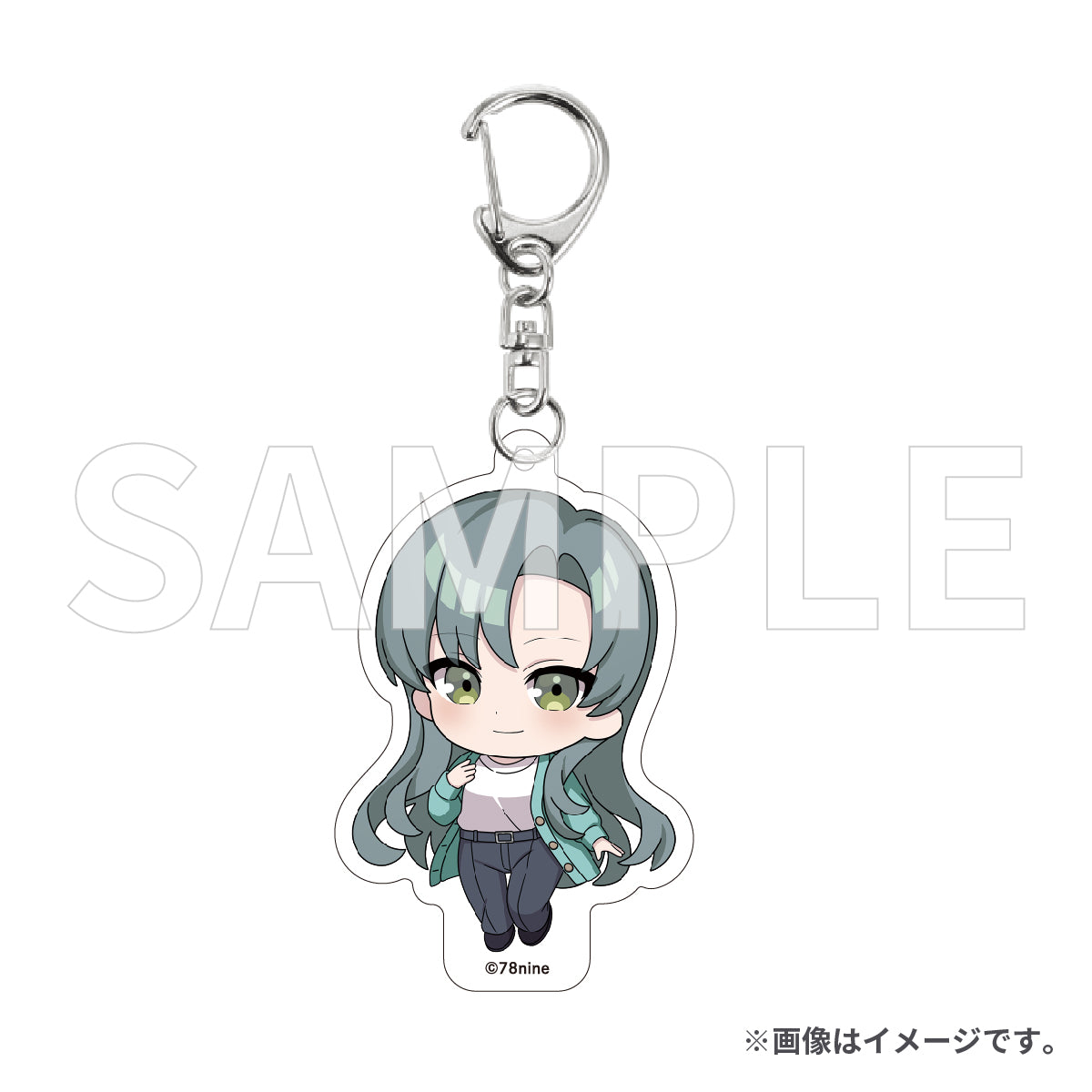 ミニキャラアクリルキーホルダー