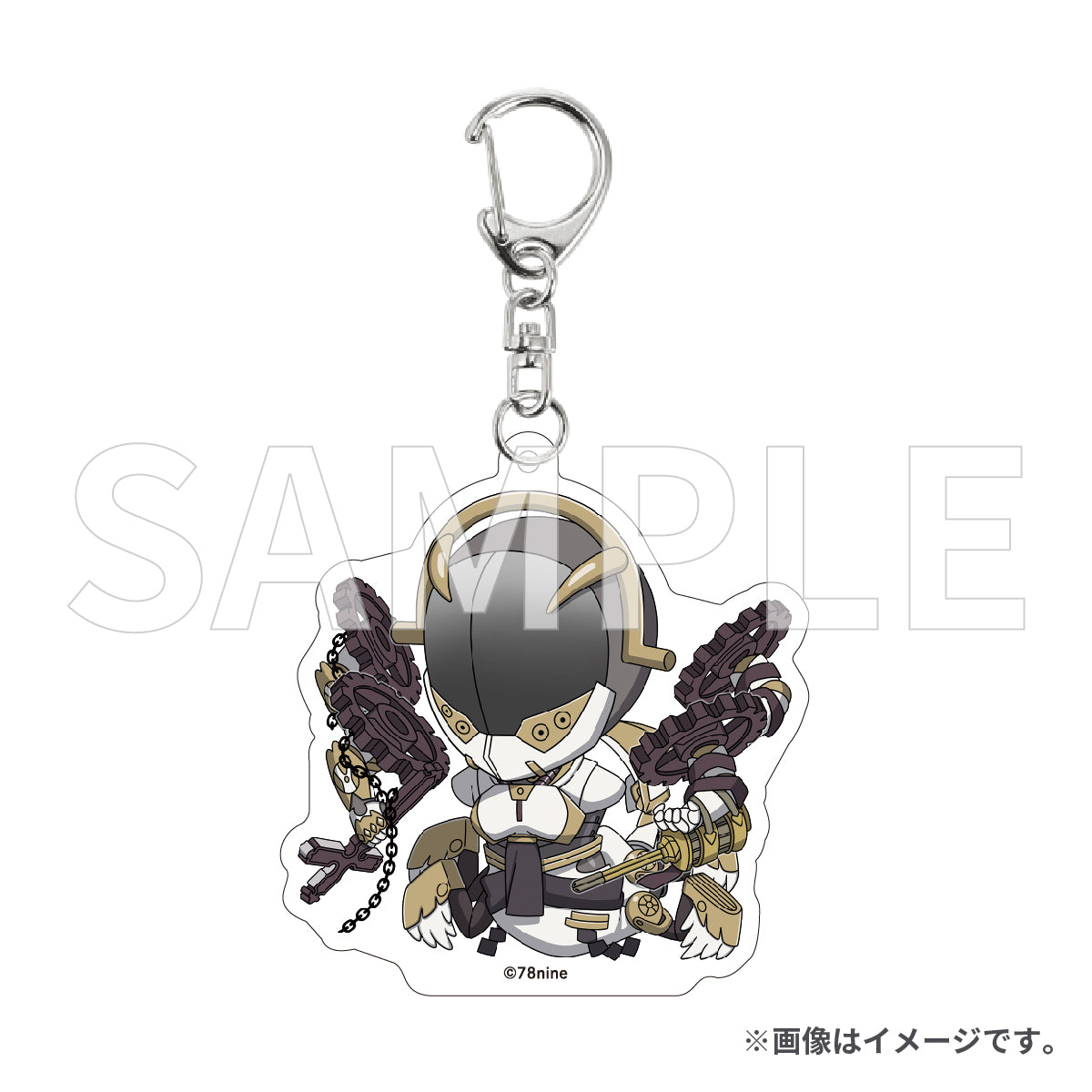 ミニキャラアクリルキーホルダー