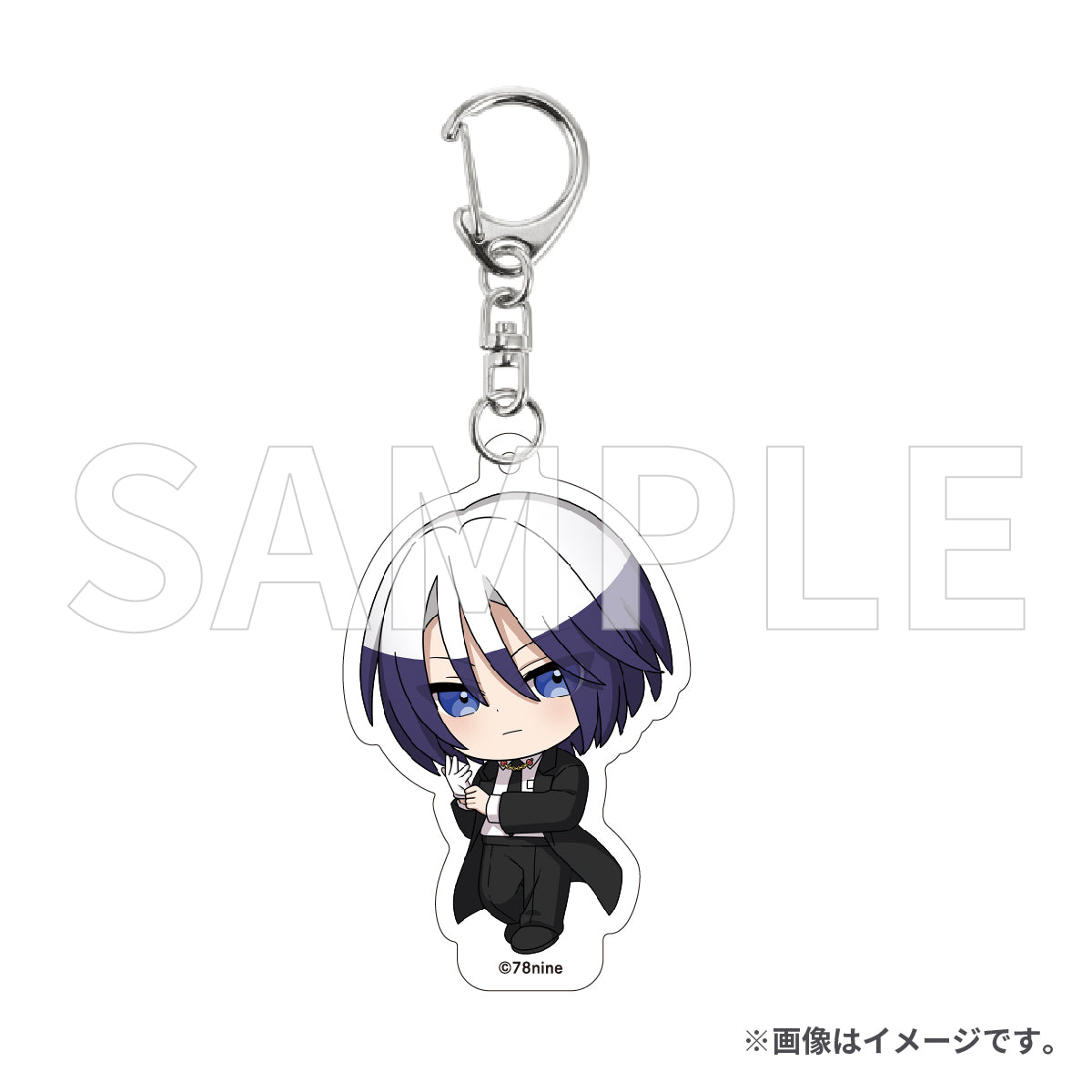 ミニキャラアクリルキーホルダー